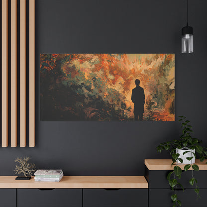 The Last Light Canvas Print