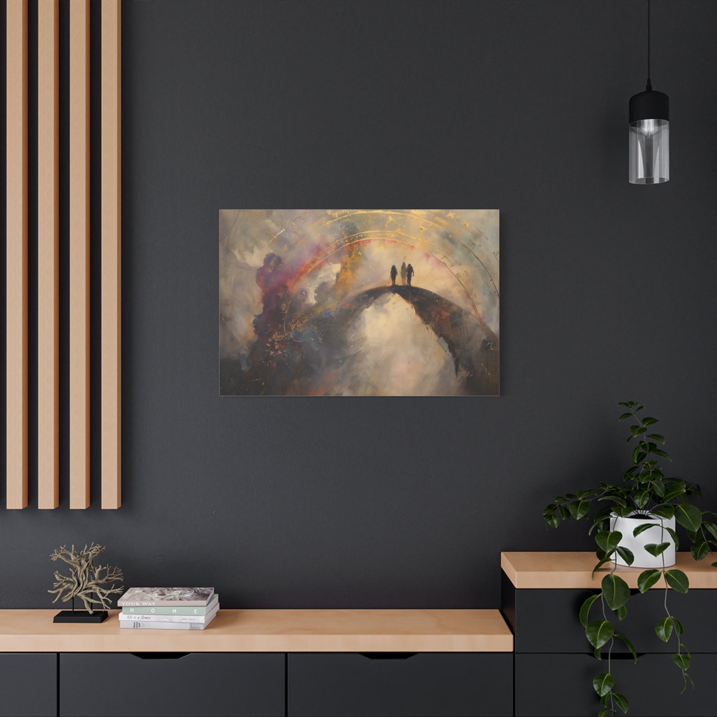 Two Beyond Veil Canvas Print