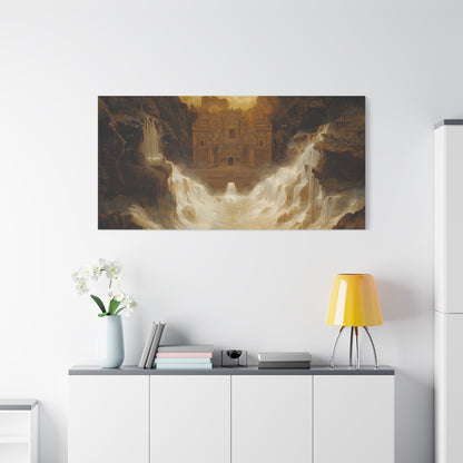 Eternity's Waterfall Canvas Print