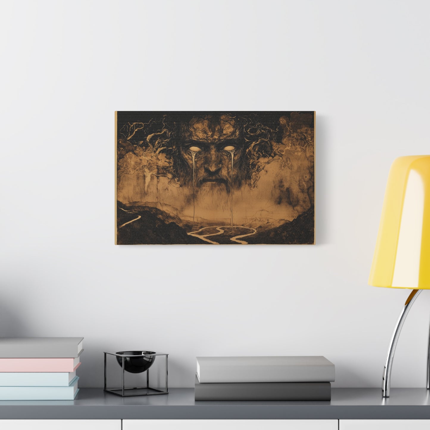 Rivers of Sorrow Canvas Print