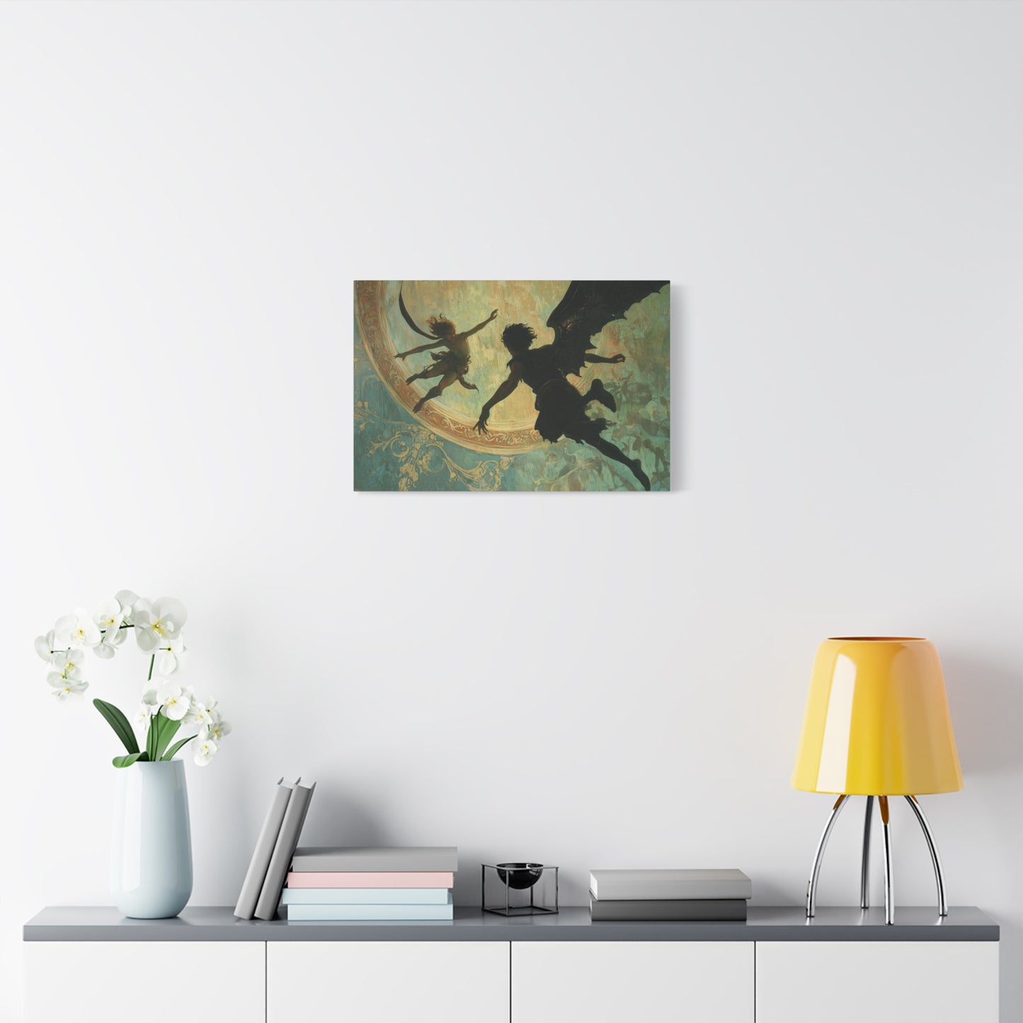 The Dance of Shadows Canvas Print