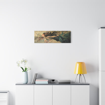 The Blossoming Void Canvas Print