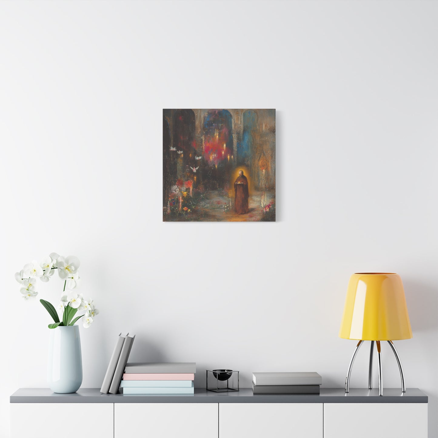 Solitary Glow Canvas Print