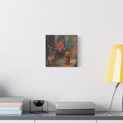 Solitary Glow Canvas Print