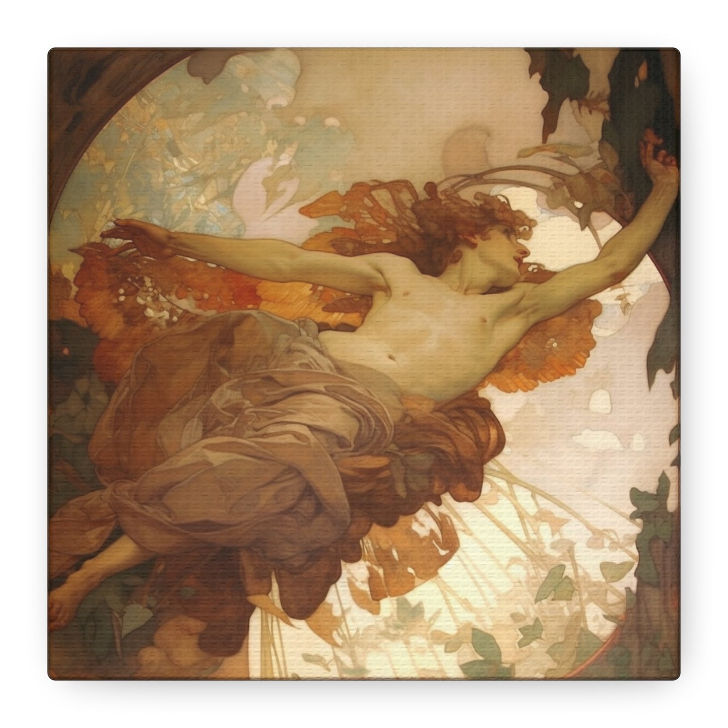 Dreamweaver's Ascent Canvas Print