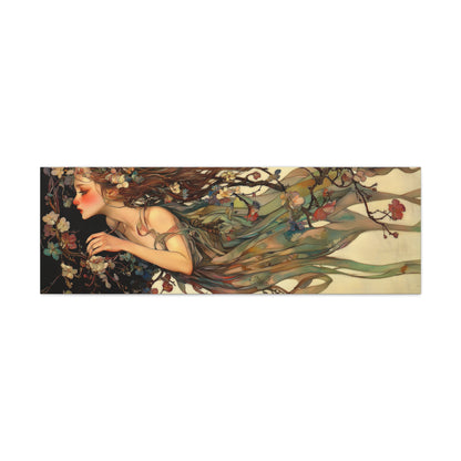 Maiden of Spring Canvas Print