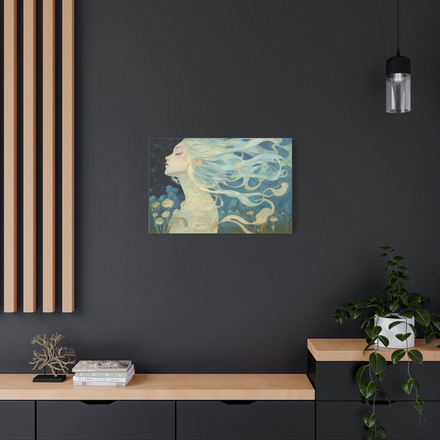 Whispering Night Canvas Print