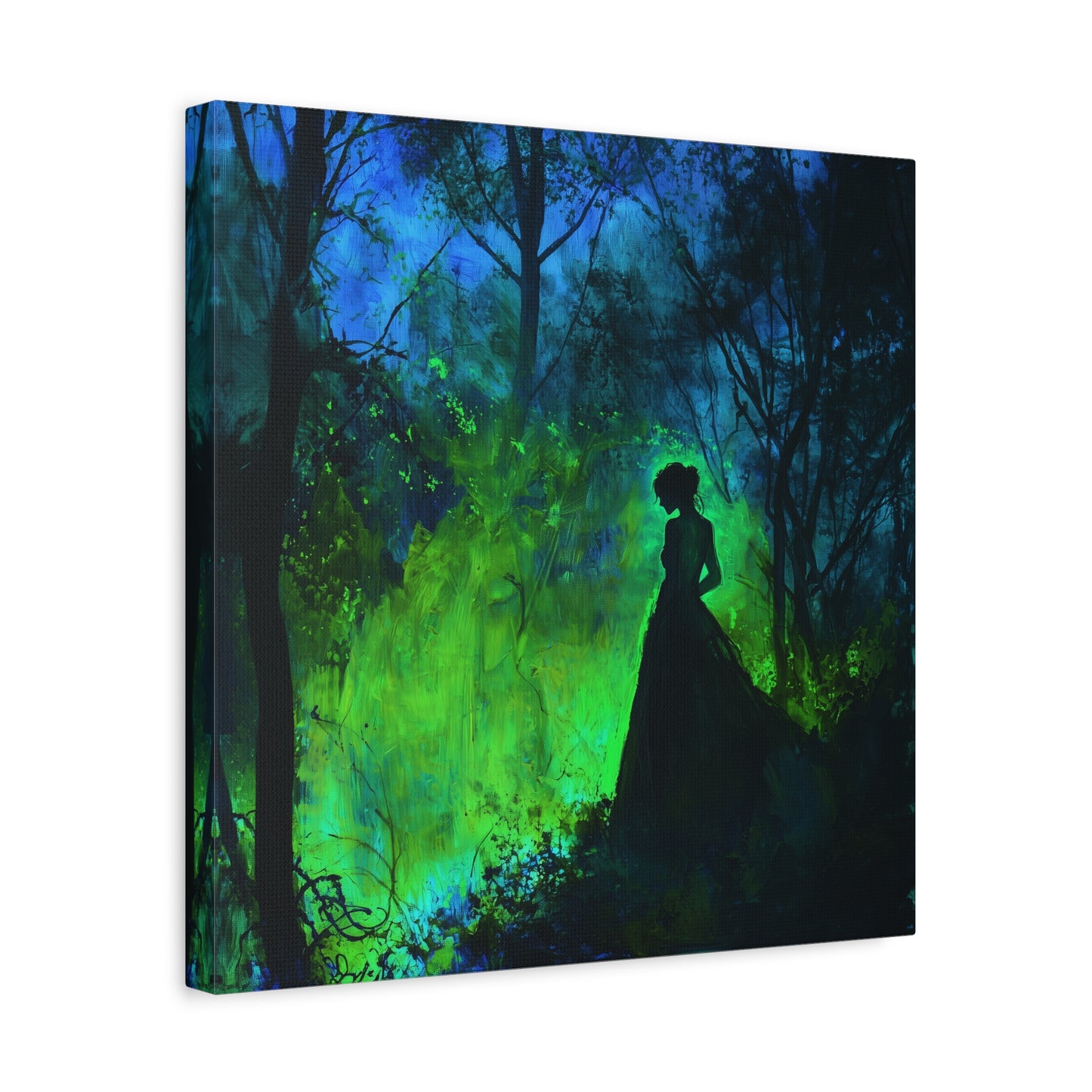 Shadow's Glow Canvas Print