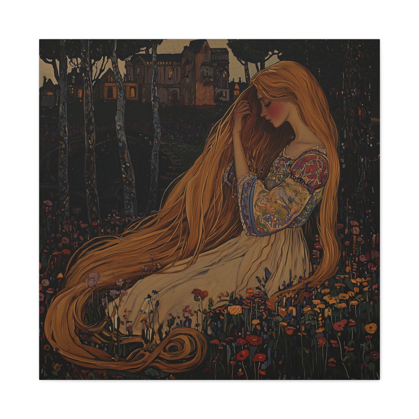 Maiden of Lore Canvas Print