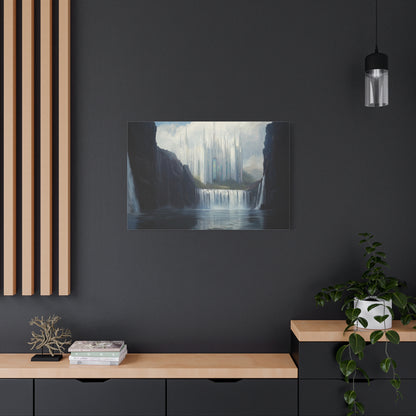 Silent Fortress Canvas Print