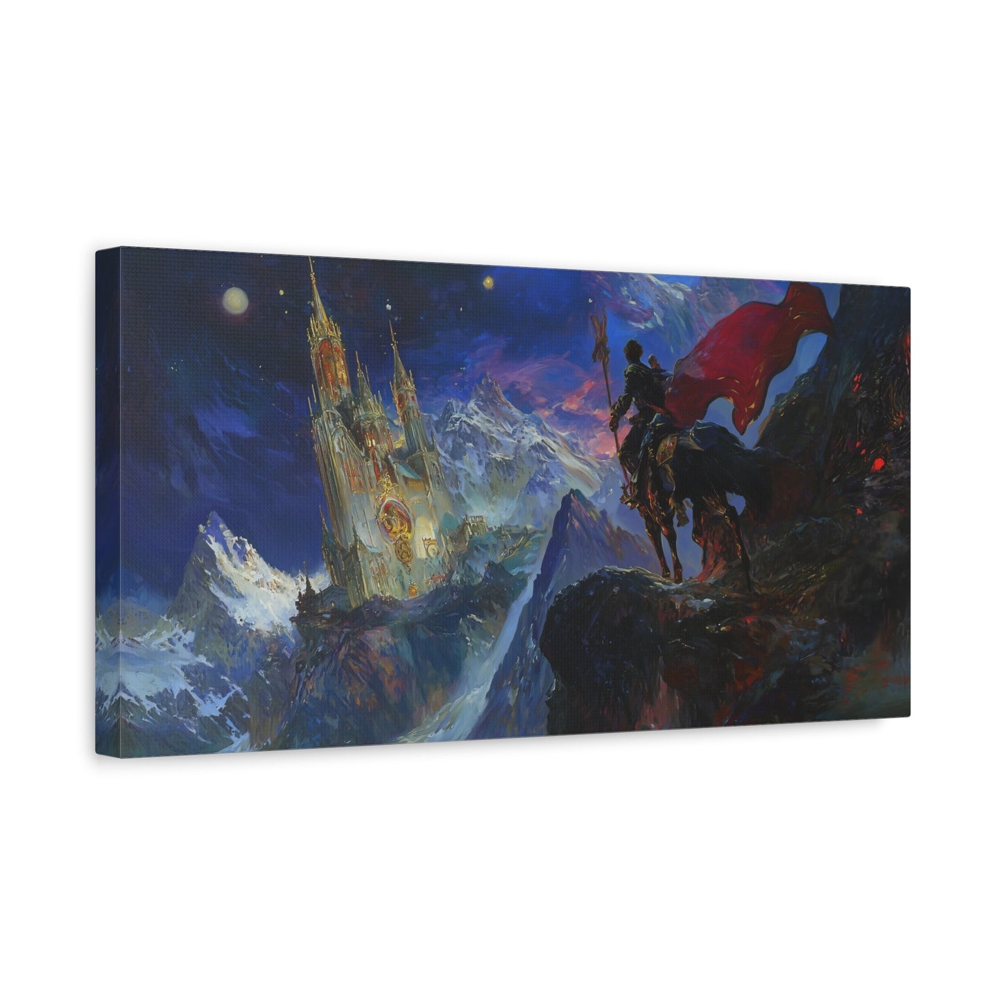 Eldritch Ascent Canvas Print