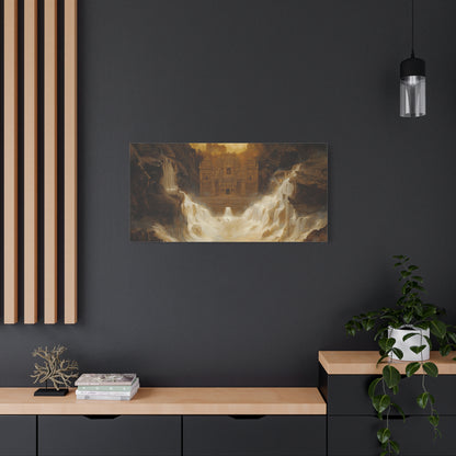 The Dreaming Cascade Canvas Print