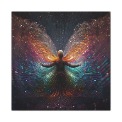 The Cosmic Unveiling Canvas Print