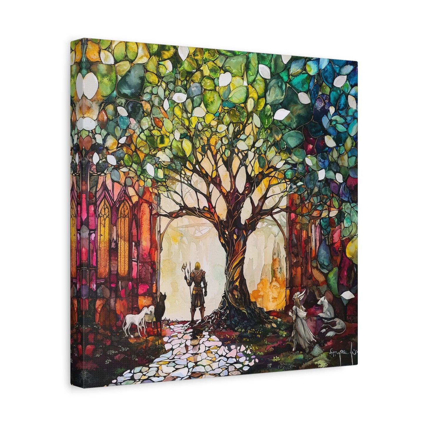 The Dreaming Grove Canvas Print