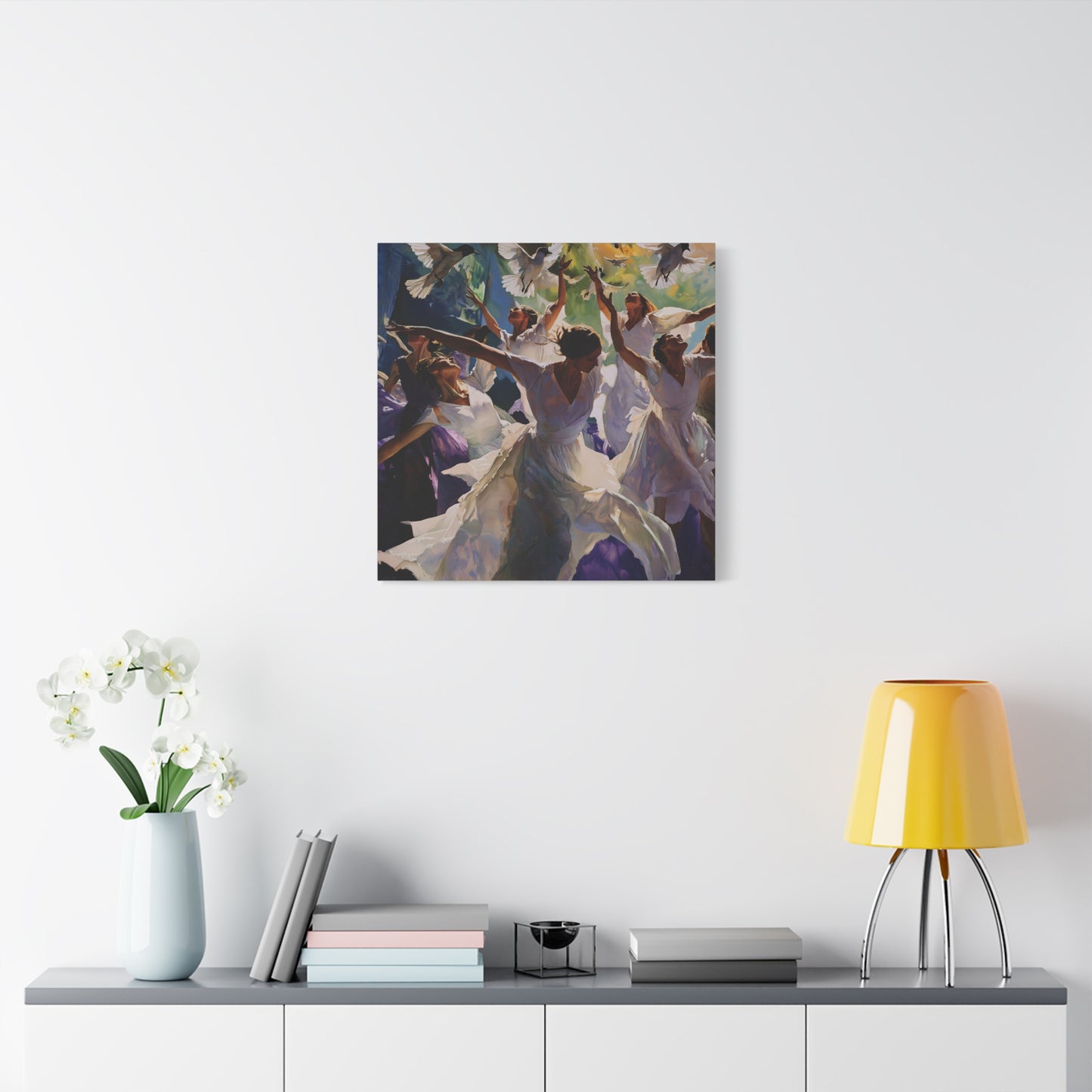 Reaching for the Infinite Canvas Print