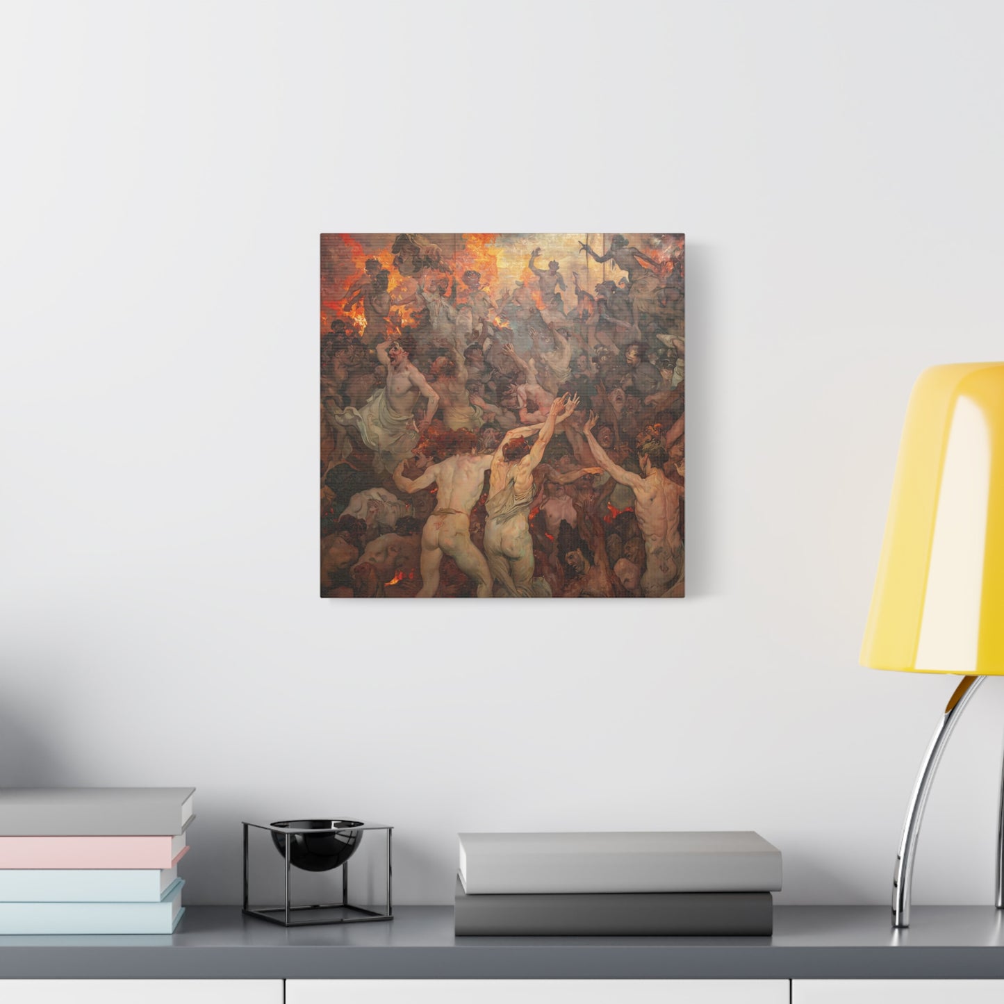 Dance of Chaos Canvas Print