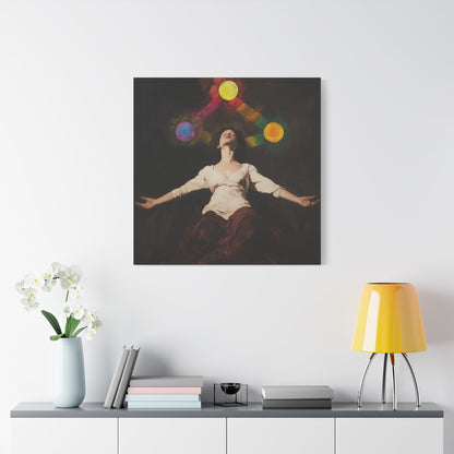 Balance of Spheres Canvas Print