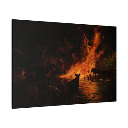 Phantoms of the Pyre Canvas Print