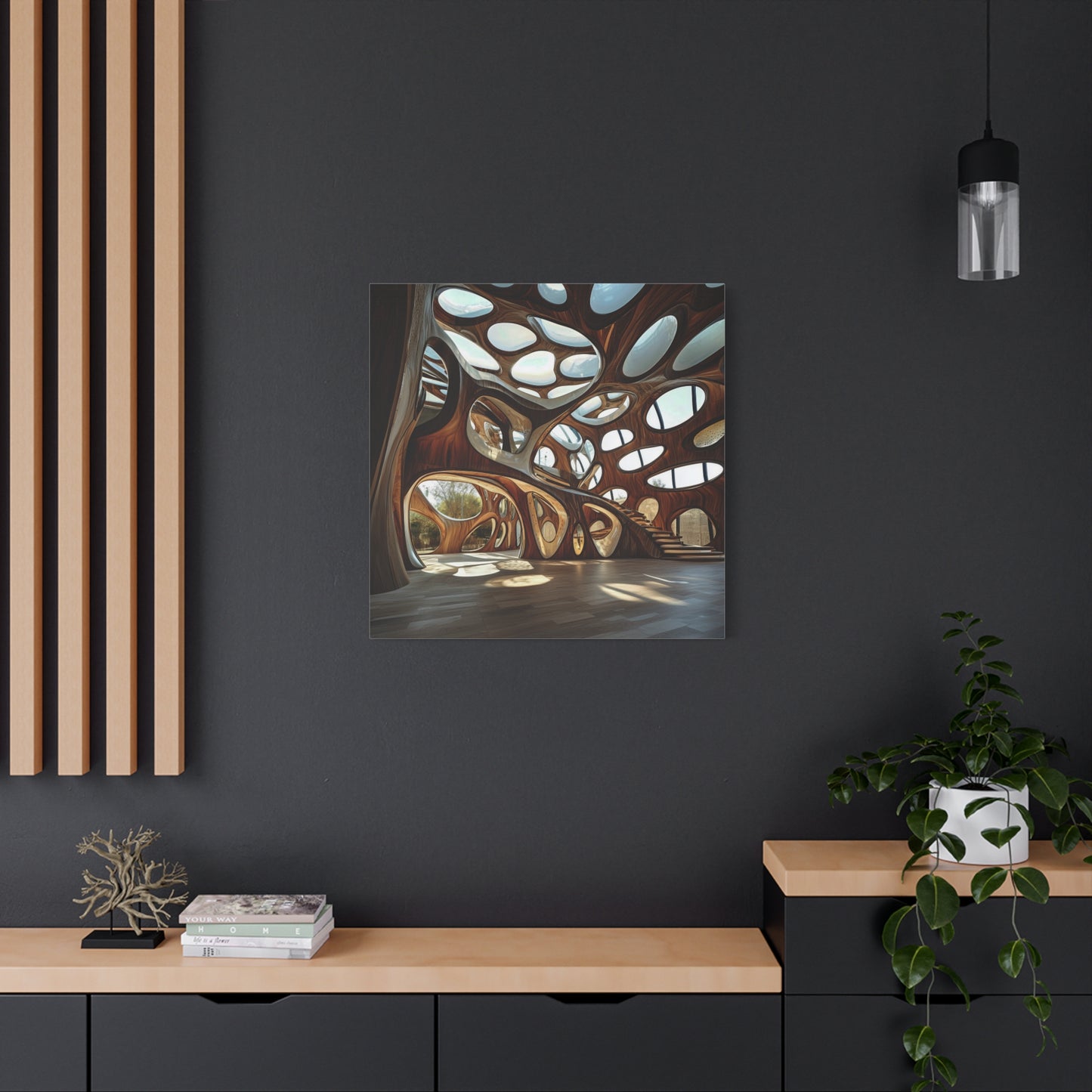 Whispering Labyrinth Canvas Print