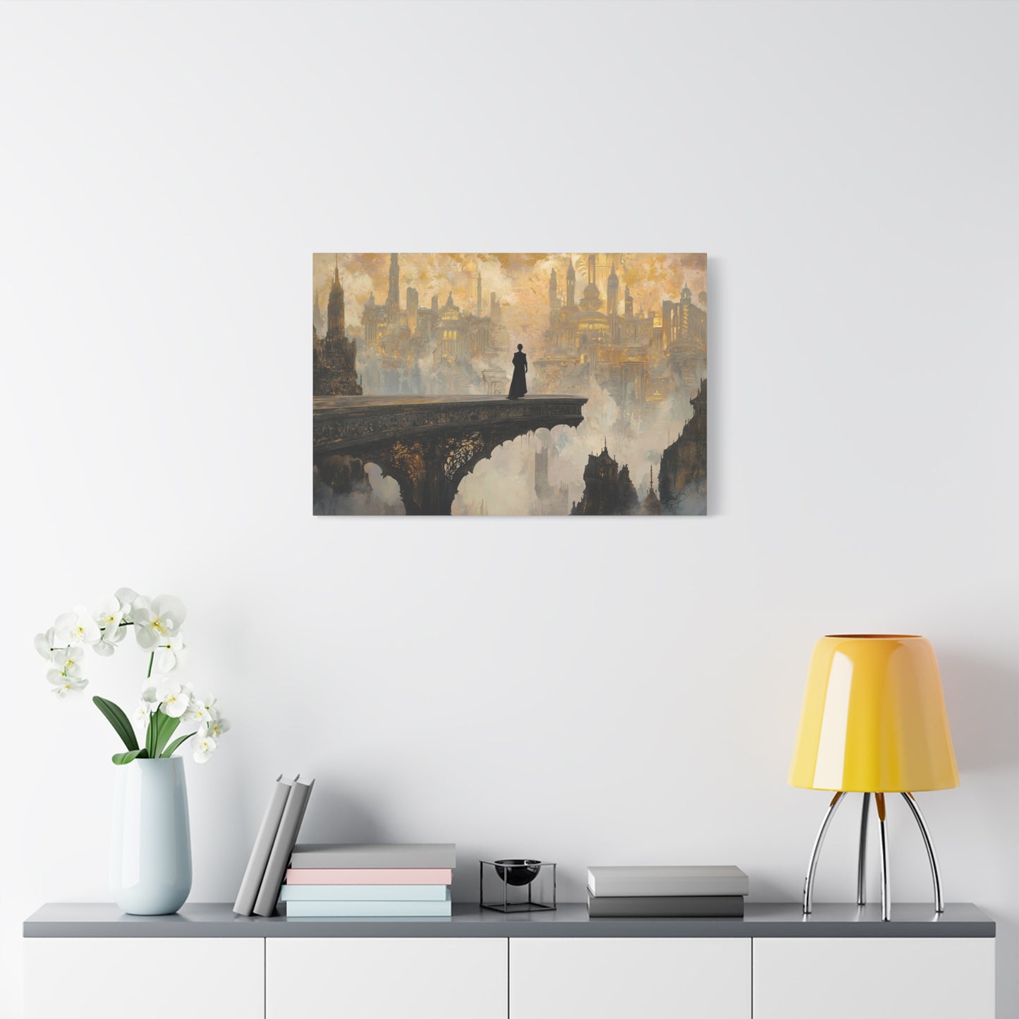 The Golden City Canvas Print