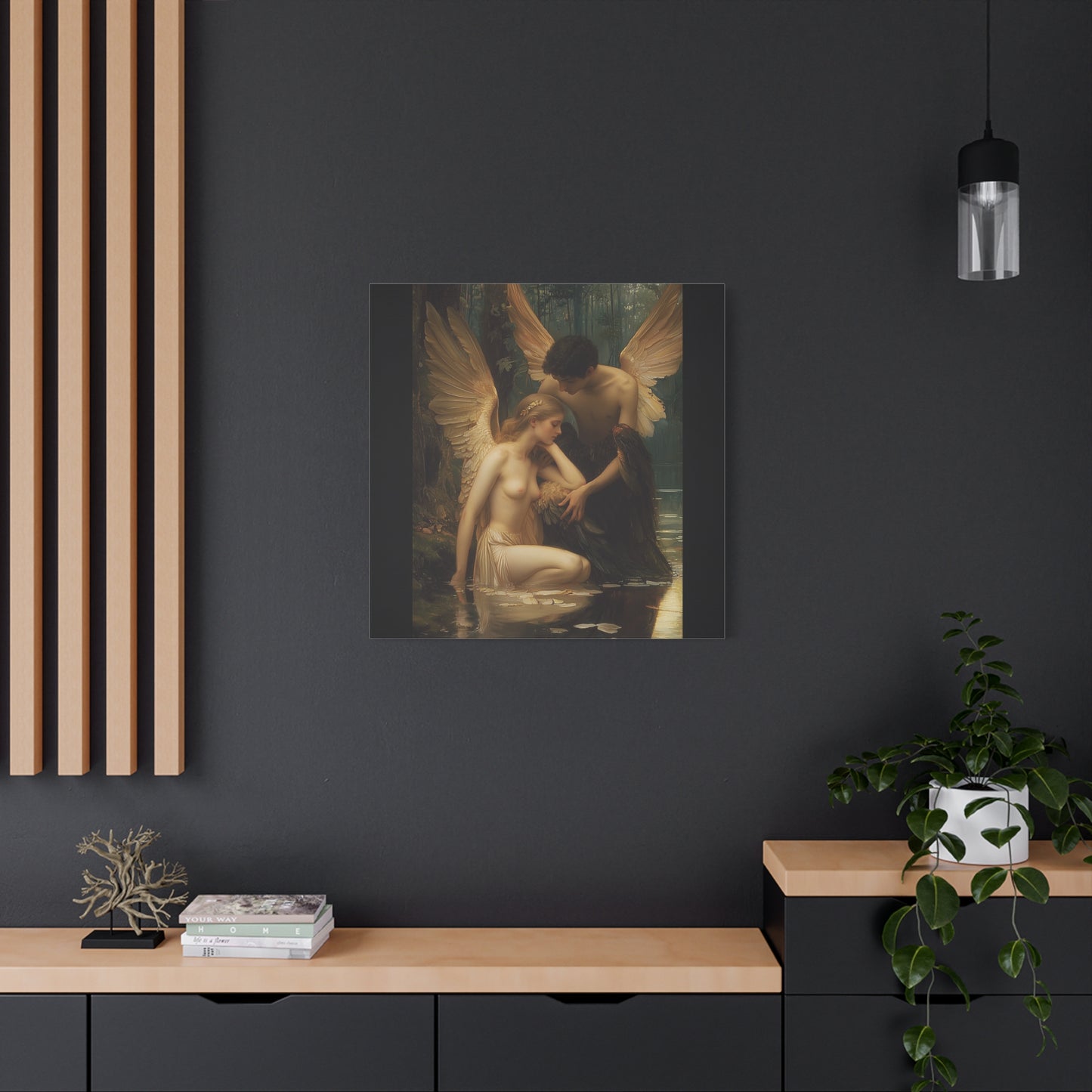 Silent Depths Canvas Print