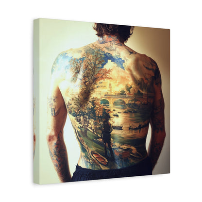 Inked Reverie Canvas Print