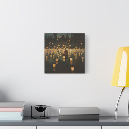 Silent Flames Canvas Print