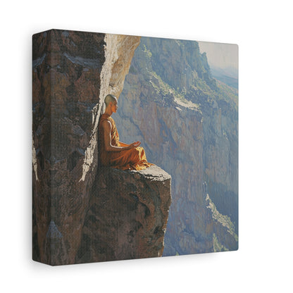 Balance of the Cliff Canvas Print