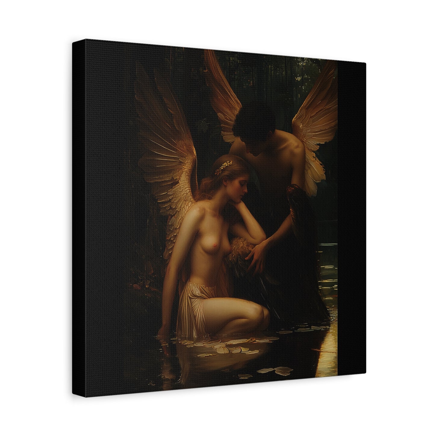 Twilight Embrace Canvas Print