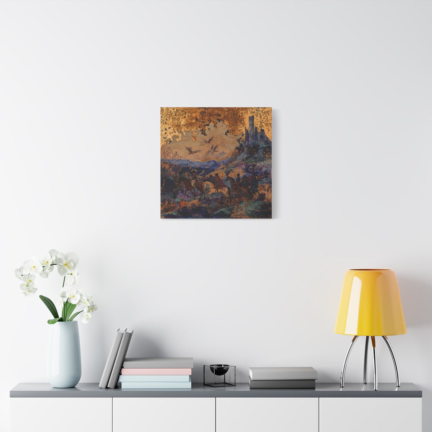 The Golden Realm Canvas Print