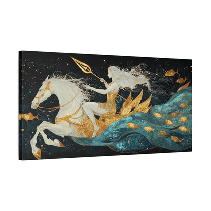 The Starry Tide Canvas Print