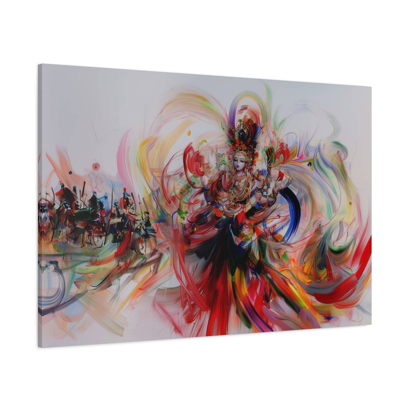 Kaleidoscope Heart Canvas Print