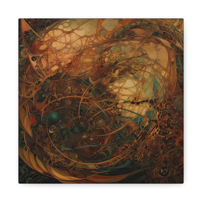 Mind's Secret Maze Canvas Print