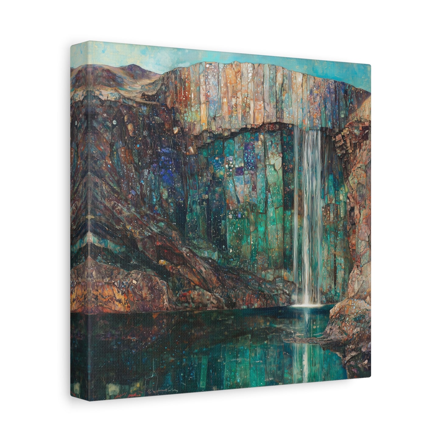 The Dreaming Cascade Canvas Print