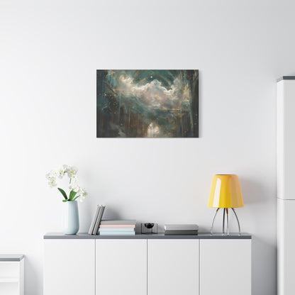 Sacred Hall Canvas Print