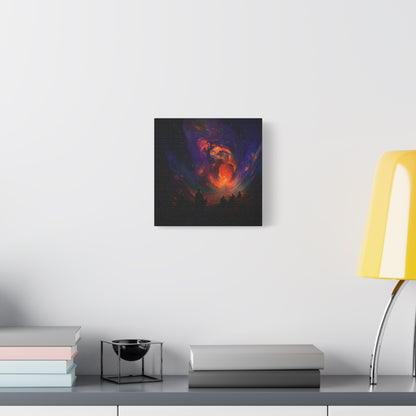 The Fiery Maw Canvas Print