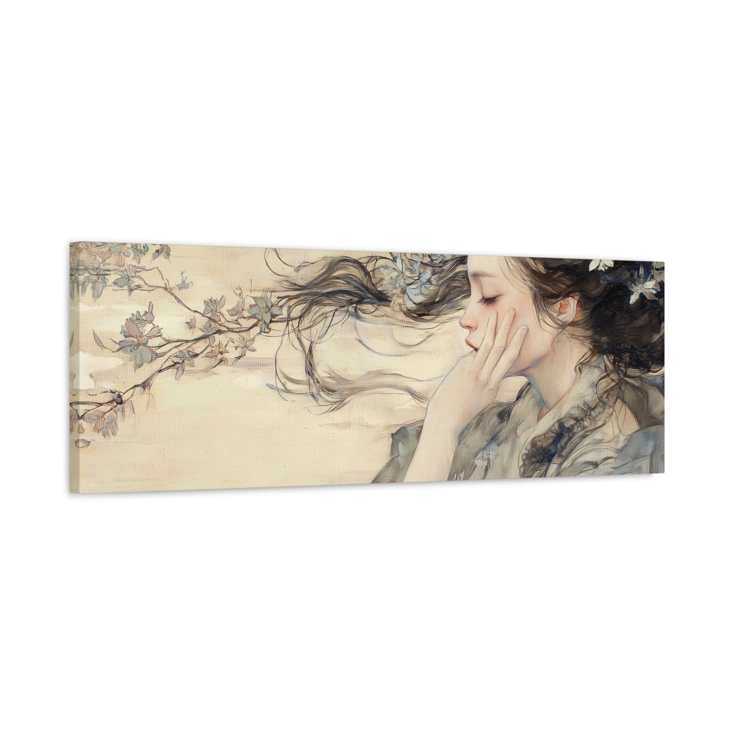 Eldritch Blossoms Canvas Print