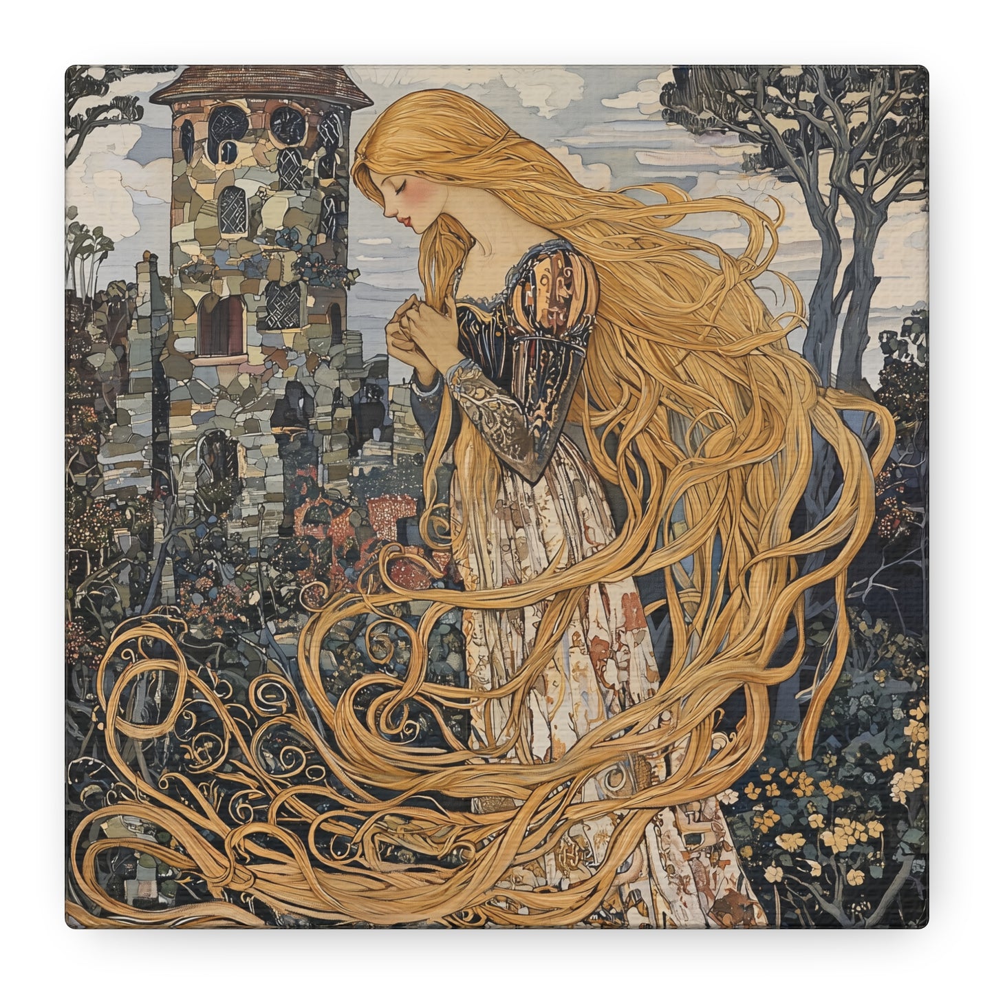 Eldritch Elegance Canvas Print