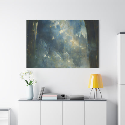 Aetherial Citadel Canvas Print