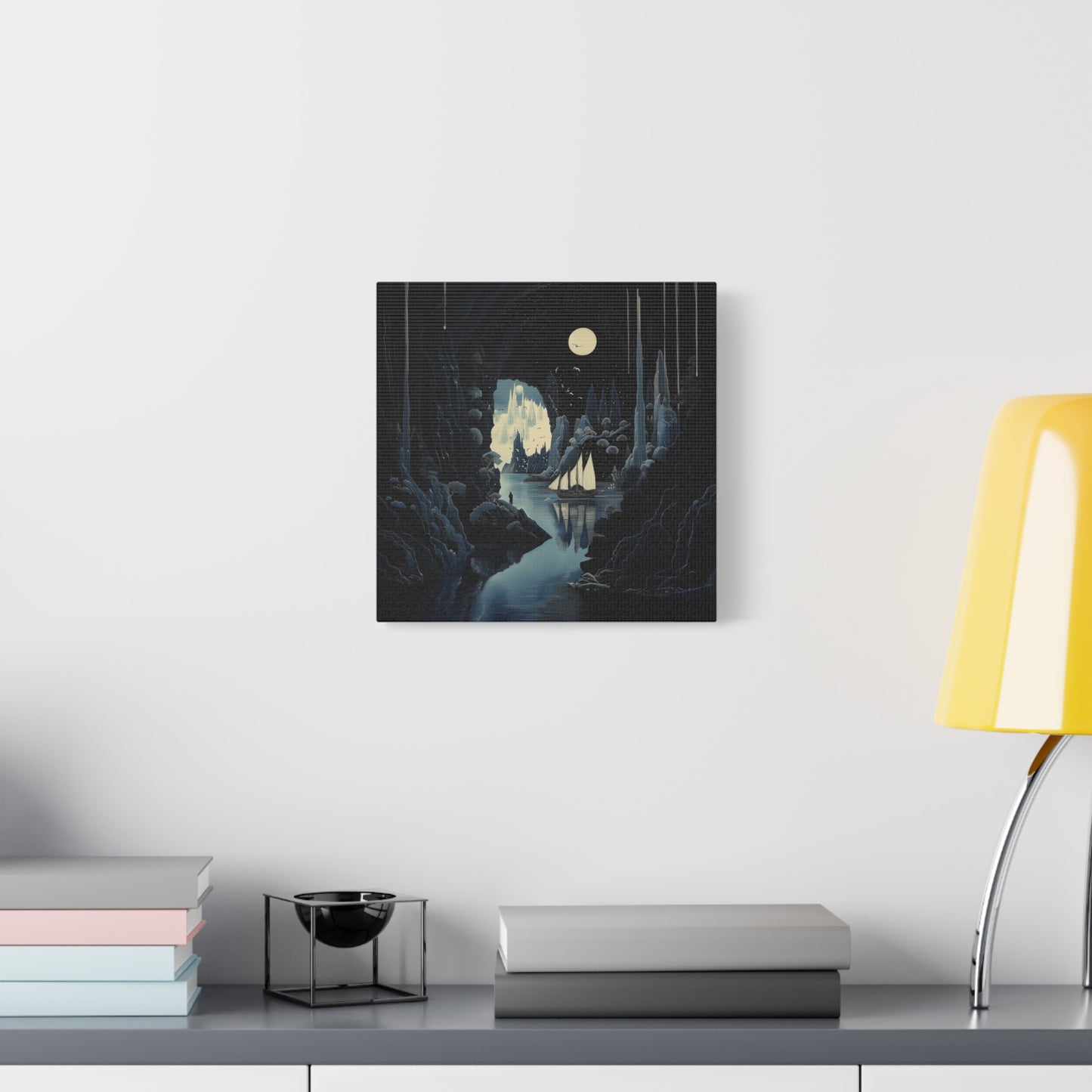 Night's Veil Canvas Print