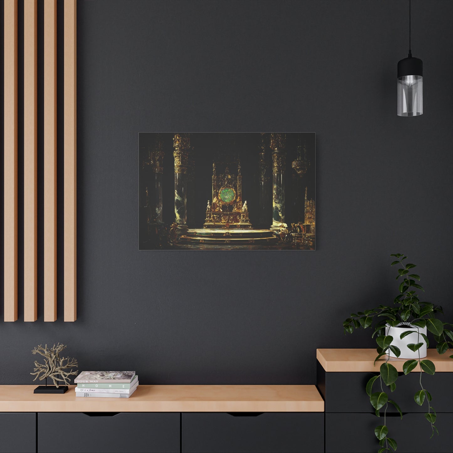 Seat of the Eldar Canvas Print