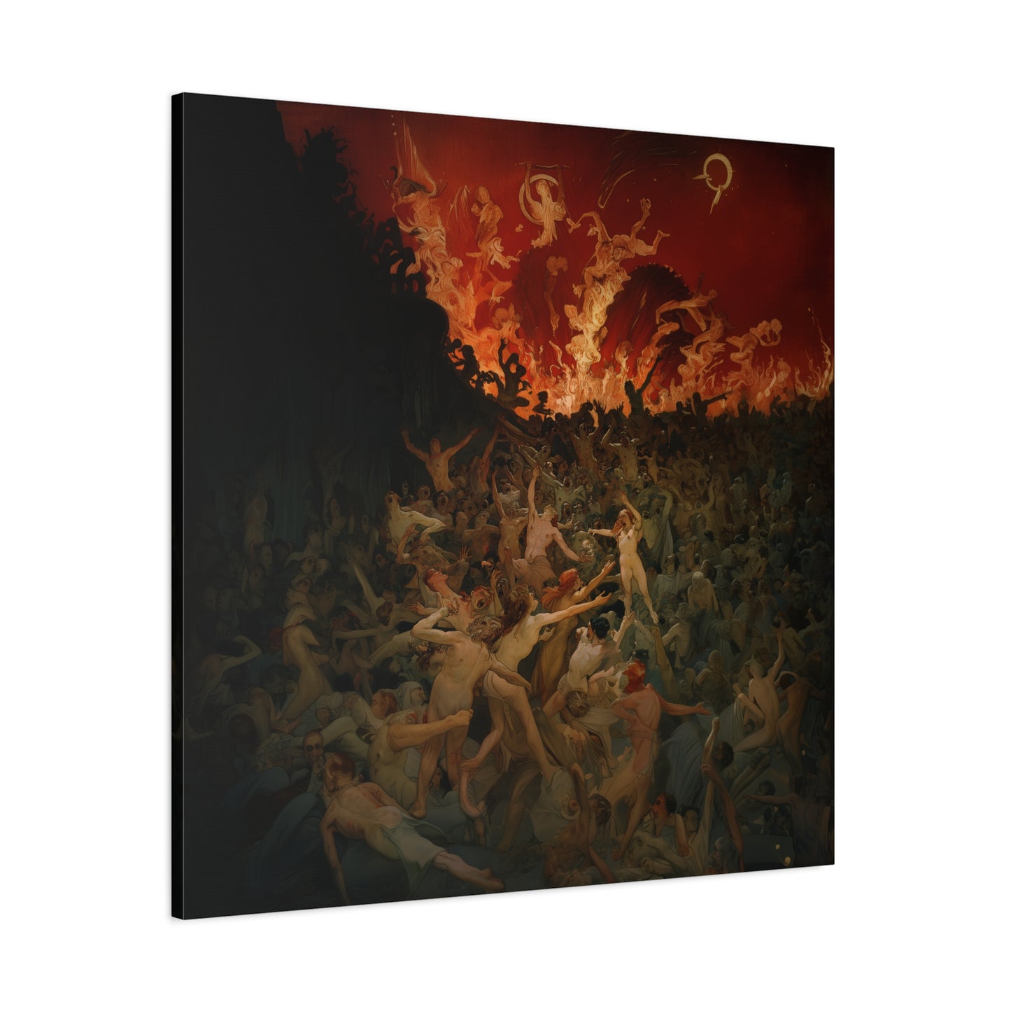 The Frantic Wail Canvas Print