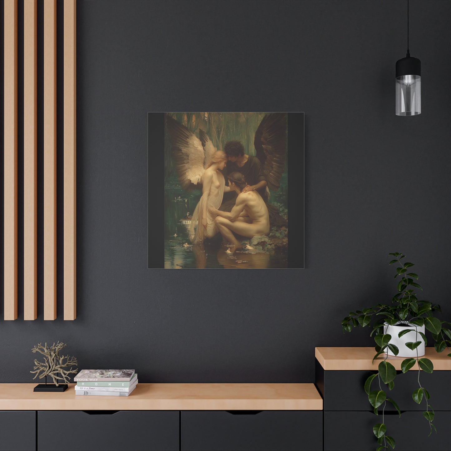 Whispering Shadows Canvas Print