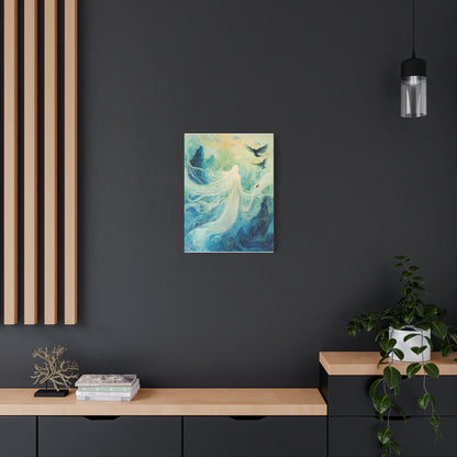 The Whispering Veil Canvas Print