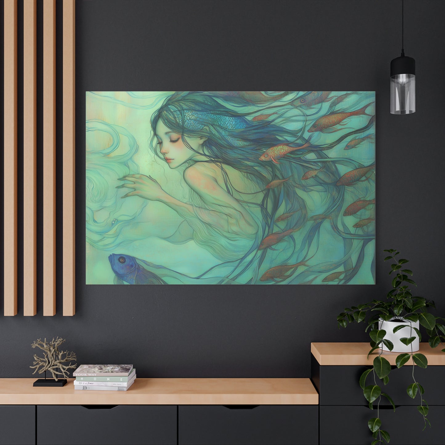 Beneath Celestial Waves