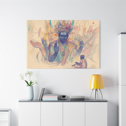 Silent Worship Canvas Print