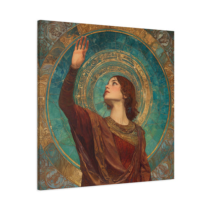 The Celestial Dance Canvas Print