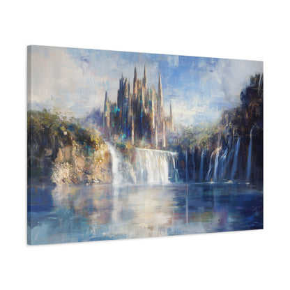 Rivendell's Lightfall Canvas Print