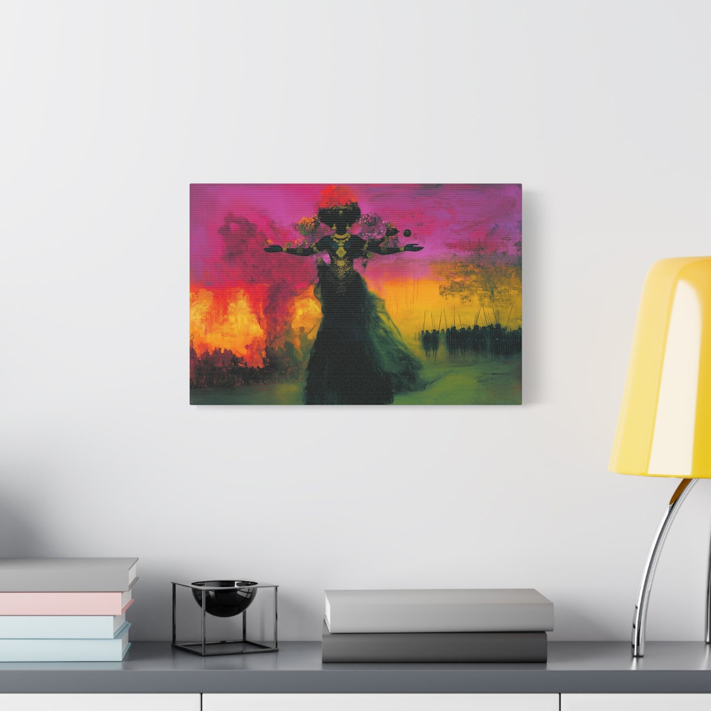 Dark Dance Canvas Print