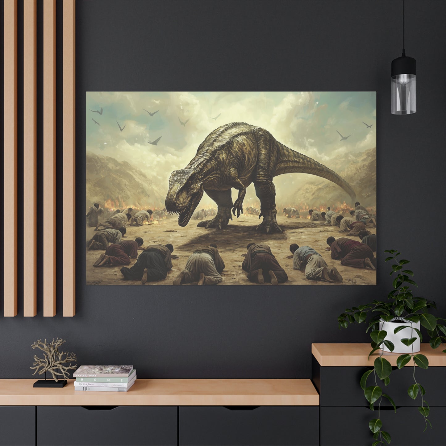 Awe in Dust Canvas Print